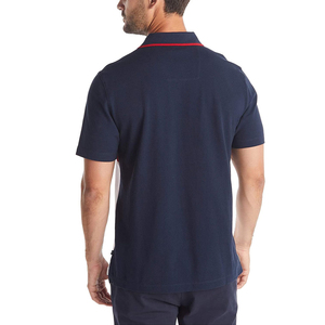 T-shirt de golf décontracté personnalisé de haute qualité pour hommes, respirant, écologique, à manches courtes, grandes tailles, OEM disponible - Product Image 2