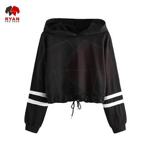 Ryan Pro Gear Sweat à capuche court pour femme, respirant, élégant, couleur personnalisée, grandes tailles, services OEM et ODM disponibles - Product Image 1