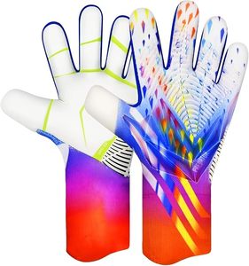 Soccer Goalkeeper <b>Gloves</b> Latex Non-Slip Pull-On Closure Breathable High Performance Unisex for Youth & Adults Football - Product Image 1