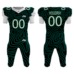 Fabricant de maillots de football américain sur mesure, sublimation, uniforme d'équipe, vente en gros, maillot de football américain respirant haute performance - Product Image 1
