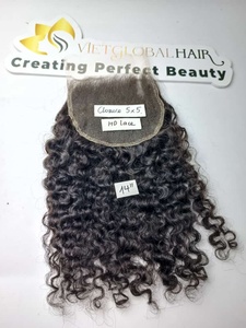 Venta al por mayor 100% cierre birmano rizado Remy Grado de alta calidad cabello humano en bruto camboyano recto y estilos de onda del cuerpo - Product Image 5