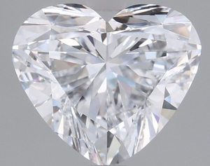เพชรรูปหัวใจสังเคราะห์ 1.00 กะรัต สี D ความสะอาด VVS2 จากผู้ผลิตโดยตรง ได้รับการรับรองจาก IGI สำหรับทำเครื่องประดับชั้นดี - Product Image 1