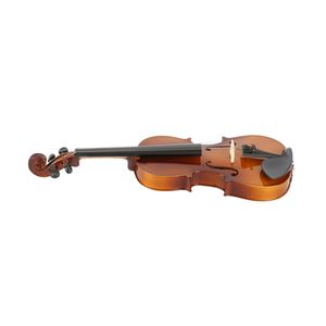 Nuovo custodia per violino acustico 3/4, archetto naturale, resina per studenti principianti, violino elettrico, archetto in legno, tavola in abete, fondo in acero, corpo in tiglio - Product Image 5