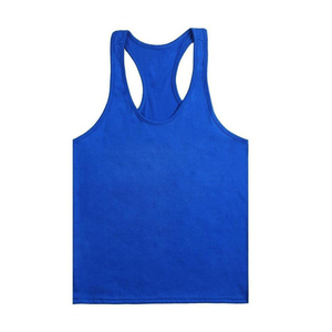 Men's Cotton Racerback <b>Stringer</b> Tank Top Gym Bodybuilding Muscle <b>Vest</b> Wholesale OEM Custom Logo Multi-Color Low MOQ - Product Image 4
