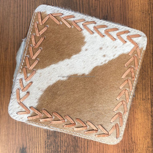 Handmade Cowhide Leather Travel Jewelry Case for Necklaces <b>Rings</b> Earrings Storage and Organization Versatile Gift for Women's - Product Image 4