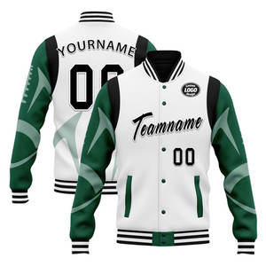 Blouson de baseball premium pour homme – Tissu personnalisé, coupe ajustée, marque privée, faible MOQ, directement de l'usine, export mondial, imperméable et coupe-vent - Product Image 1