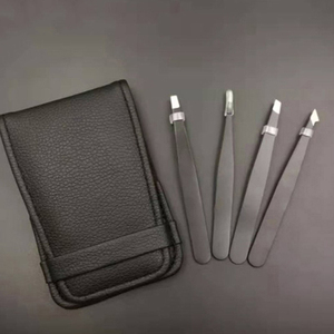 Pinzas de Cejas de Acero Inoxidable de Alta Precisión y Calidad, Punta Inclinada, Diseño de Lujo, Logotipo Personalizado, Hechas a Mano, Duraderas - Product Image 4