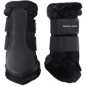 Botas de cepillado para caballos de alta calidad, altamente suaves, que ofrecen protección óptima y máxima comodidad para las patas del caballo. - Product Image 2