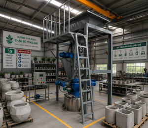 Système de production intégré pour ciment léger 300 kg 380 V Système de production de ciment léger VIETNAM 18,5 kW - Product Image 6