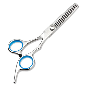 High Quality Barber <b>Thinning</b> Scissors Sharp Blades <b>Mirror</b> Polish Stainless Steel barber Hairdressing Scissors - Product Image 1