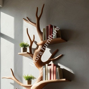 Estantería Arboris Sinuous de suelo a pared con diseño de árbol - Product Image 2