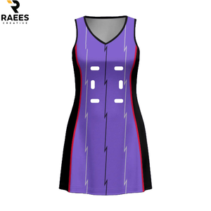 Uniforme de Netball Unisex para Hombre y Mujer, 100% Poliéster, Transpirable, de Secado Rápido, Alta Calidad, Servicio OEM, Colores y Logotipos Personalizados - Product Image 1