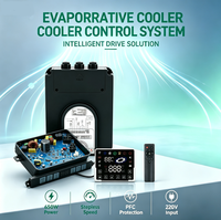 Controlador de Motor BLDC de Frecuencia Variable con Protección de Circuito PFC Integrada y Panel LCD con Control Remoto para Enfriador de Aire Evaporativo