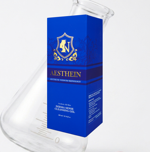 AESTHEIN Gel Nettoyant Premium Derma Sense 300ml K-Beauty Nano Essence Glutathion Calamine Formule Ingrédient Héroïque Sans Parfum - Product Image 3