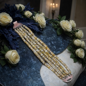 925แฮนด์เมดสร้อยข้อมือเงินสเตอร์ลิง8รูปแมวสีเขียวลูกปัดสำหรับงานเลี้ยงชาติพันธุ์ของขวัญแต่งงาน - Product Image 1