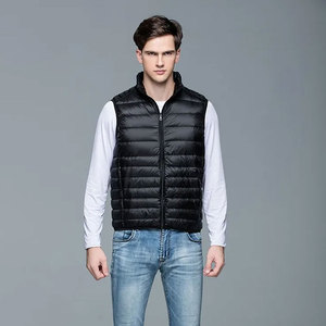 Gilet matelassé sans manches pour homme, hiver, épais, à capuche, fermeture éclair, chaud et élégant - Product Image 2