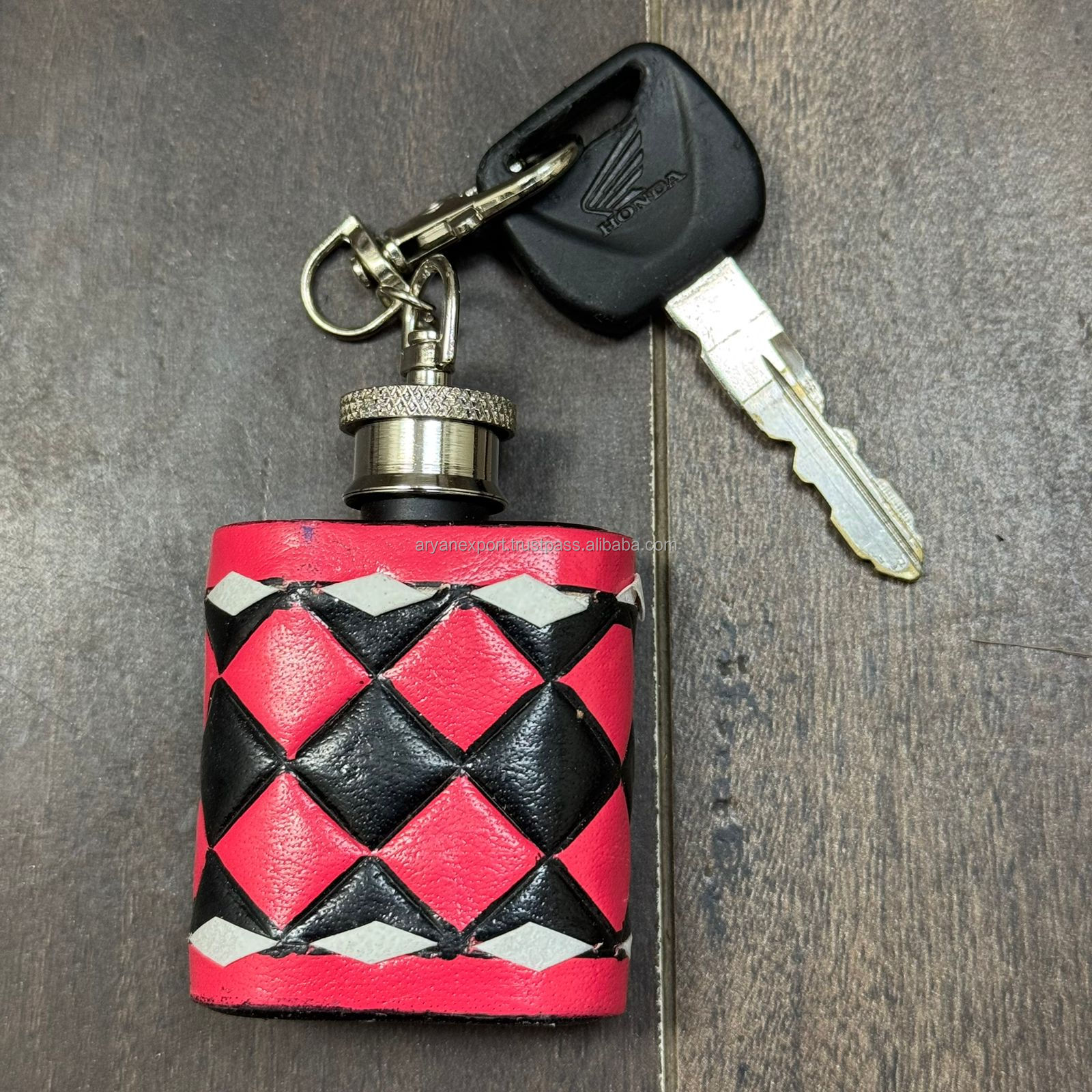 Pink & Black Checkered