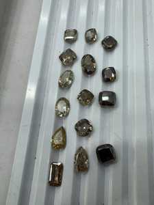 Colección de Diamantes de Color Cultivados en Laboratorio con Certificación IGI, Corte Cojín, Ovalado, Pera y Esmeralda en Tonos Champán, Cognac y Amarillo - Product Image 4