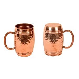 Taza de Cobre Estilo Moscow Mule, Elegante Vaso para Bebidas, Ideal para Bar, Cocina o Restaurante - Product Image 4