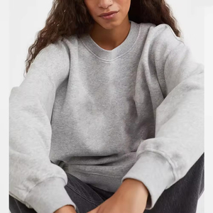 Sudaderas Oversize para Mujer, con Capucha y Cuello Redondo, Estilo Casual, de Felpa, con Lavado Ácido, Tie-Dye y Emblema, para Invierno y Otoño, 100% Algodón - Product Image 3
