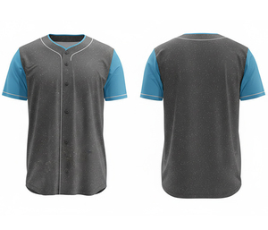 Maillot de baseball personnalisé en polyester respirant à séchage rapide, tenue de sport d'équipe, uniforme sur mesure, coupe premium - Product Image 4