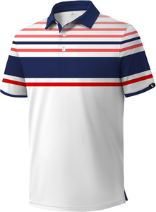 เสื้อโปโลใหม่ เสื้อโปโลชาย สำหรับสกรีนลาย เสื้อโปโลผ้าฝ้ายชาย ขายดี ขายส่ง คุณภาพสูง ผ้าฝ้ายสั่งทำทรงเข้ารูป - Product Image 5