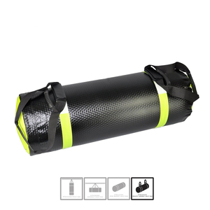 Saco de Boxeo Inflable de PVC y Cuero Negro y Rojo, Diseño Portátil, Ecológico, Ligero y Resistente - Product Image 5