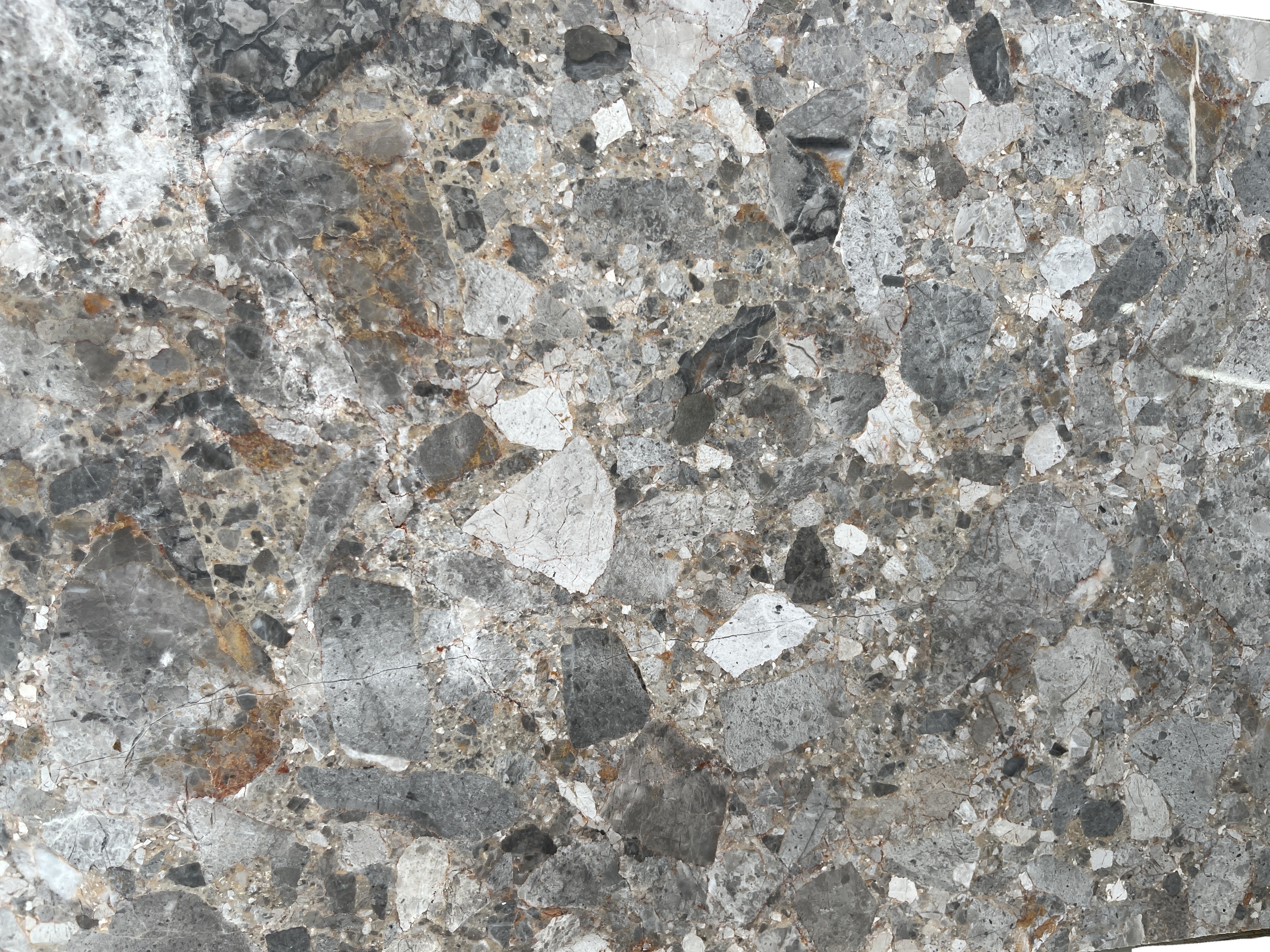 Light Grey Base with Vein