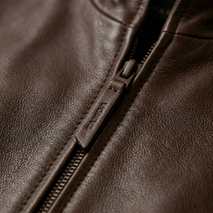 Veste en cuir sur mesure pour homme, coupe ajustée |   Fabricant de vêtements de mode haut de gamme, respirants, élégants et très demandés - Product Image 6