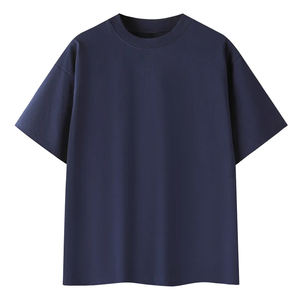 T-shirt Boxy à Épaules Tombantes avec Logo Personnalisé, Coupe Oversize, Nouvelle Arrivée, Vêtements Homme, Impression Sérigraphique Vintage, 100% Coton Écologique, Livraison Rapide - Product Image 1