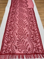 Sari en tissu de soie papillon exclusif et élégant, orné de sequins et de broderies, pour femmes, idéal pour les mariages et la plage, Inde et Pakistan