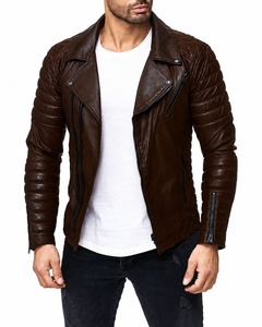 Chaqueta de Moto Unisex de Cuero PU, Corte Holgado, Transpirable, con Cierre de Cremallera, Cuello Alto, Color Sólido, Manga Regular, Estilo Urbano para Invierno - Product Image 6