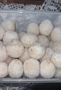 ผลไม้รัมปูตันแช่แข็ง เนื้อสีขาว บนจานแก้ว ยี่ห้อ KMI เกรด AA น้ำหนัก 2 กก. IQF256 อายุการเก็บรักษา 24 เดือน ดงไน เวียดนาม - Product Image 1