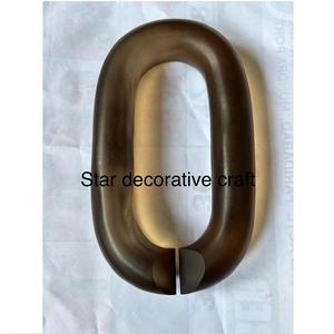 Cadena de Eslabones de Resina Transparente Bicolor de Gran Tamaño, Estilo Ángel, Ecológica, Perfecta para Agregar un Toque Moderno y Efectivo - Product Image 2