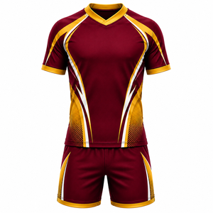 Uniforme de Rugby de Entrenamiento de Última Moda al por Mayor, Secado Rápido, Unisex, Personalizado para Equipos, Suministro Directo de Fábrica, Jersey de Rugby OEM - Product Image 2