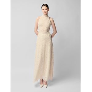 Faldas Elegantes de Alta Costura para Mujer, Falda Midi ELARA ODM, Faldas Largas Rectas de Invierno para Mujer, Fabricantes de Ropa ODM de Vietnam - Product Image 1