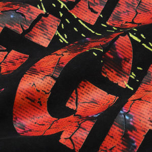 Camiseta Negra Vintage Personalizada con Estampado Gráfico, Estilo Urbano, Oversize, de Algodón, para Hombre, con Estampado de Globo Terráqueo, Informal, para Verano - Product Image 4