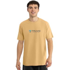 T-shirt tubulaire idéal pour homme en coton doux, col rond, manches courtes, léger, décontracté, basique, confortable - Product Image 1