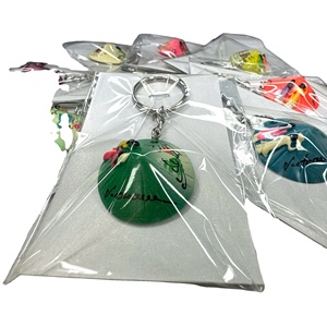 Llavero artesanal de resina ecológica de alta calidad, impresionante paisaje escénico, recuerdo de Vietnam, Animal, Anime, Acción de Gracias - Product Image 5