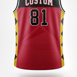 Maillot de basketball en gros avec logo personnalisé, impression par sublimation, uniforme athlétique respirant pour l'entraînement sportif en équipe - Product Image 6