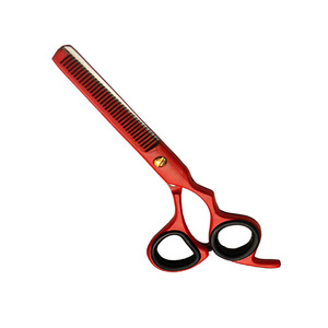 Ciseaux professionnels de coiffure en acier inoxydable de 5,5 pouces, de haute qualité, pour la coupe des cheveux, légers, fournitures de salon de coiffure - Product Image 1