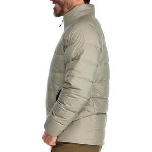 High Quality FINER THREADS Plus Size Puffer <b>Jacket</b> Winter for <b>Men's</b> <b>Long</b> Sleeve Stand Collar Multi-Color Canvas Breathable Quick - Product Image 4