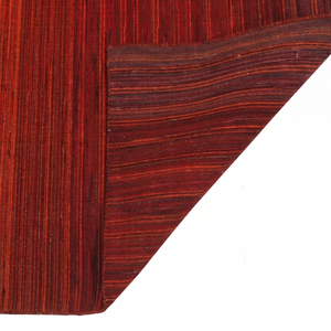 DECORDEC Deep <b>Red</b> <b>Wool</b> Tonal Textured Rug Burgundy Rust Solid Non-Slip Eco-Friendly Modern Carpet for Living Room Hotel Bathroom - Product Image 5