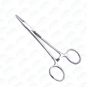 Soporte de aguja de acero inoxidable para uso médico veterinario quirúrgico Instrumentos quirúrgicos de acero inoxidable Soporte de aguja Halsey - Product Image 4