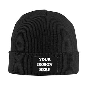 Bonnet en tricot côtelé personnalisé avec logo pour marques de mode américaines – Vente en gros, faible MOQ - Product Image 6