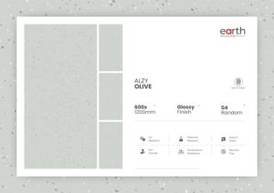 Carreaux de porcelaine brillants de luxe, format 600x1200, grand format, pour sols et murs, pour maisons modernes, bureaux et intérieurs commerciaux. - Product Image 5