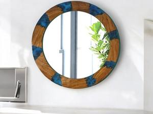 Geometric Rectangular <b>Mirror</b> with Art Deco Frame Stylish Vintage-Inspired Design - Product Image 6