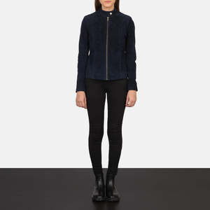 Women's <b>Jackets</b> Classic Suede Leather <b>Jacket</b> Lightweight Outerwear Stylish Slim Fit Soft Touch Daily Wear - Product Image 5