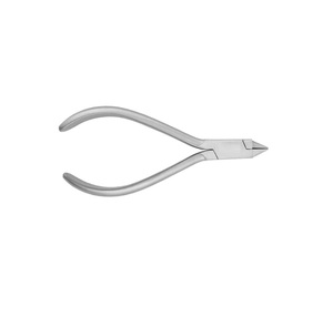 Pince coupante pour fils orthodontiques dentaires, à pointe droite, en acier inoxydable, instruments dentaires, haute dureté, coupe-fils rigide - Product Image 2