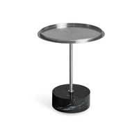 Table basse moderne ronde en verre doré pour salon, mobilier de maison, métal + verre